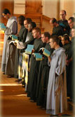 Broeders in de kapel