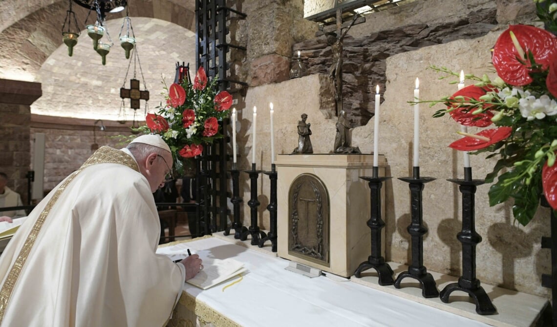 paus Franciscus Assisi